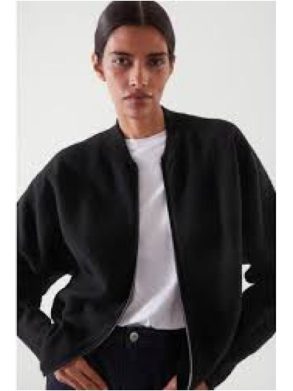 NWT COS Navy Leisurewear Bomber